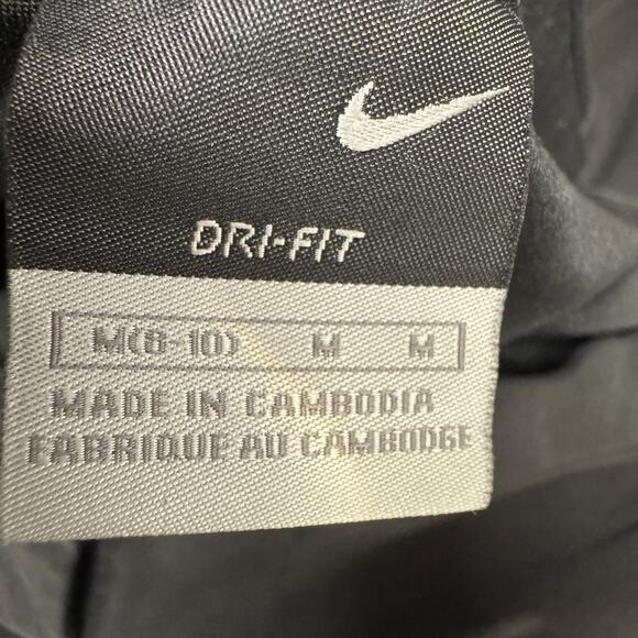 Nike Training Pants Womens Medium Black Straight Leg Dri Fit Stretch Vintage - Picture 5 of 10